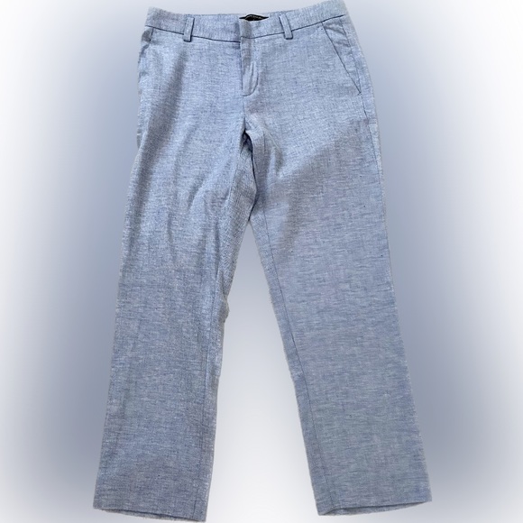 Banana Republic Linen Avery Ankle pant so 6 - Picture 3 of 8